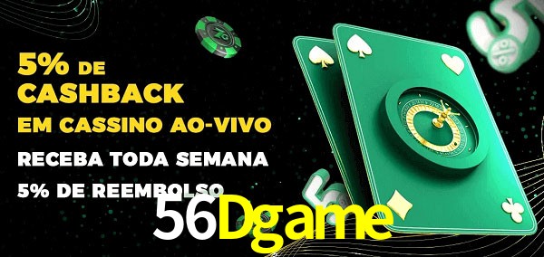 Promoções do cassino ao Vivo 56Dgame